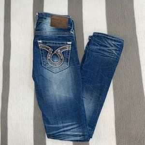 Big Star skinny jeans size 25R
